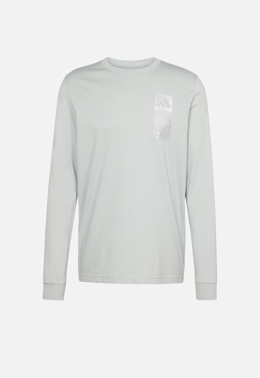 adidas Performance - T MET Long Sleeve Tee - Grey