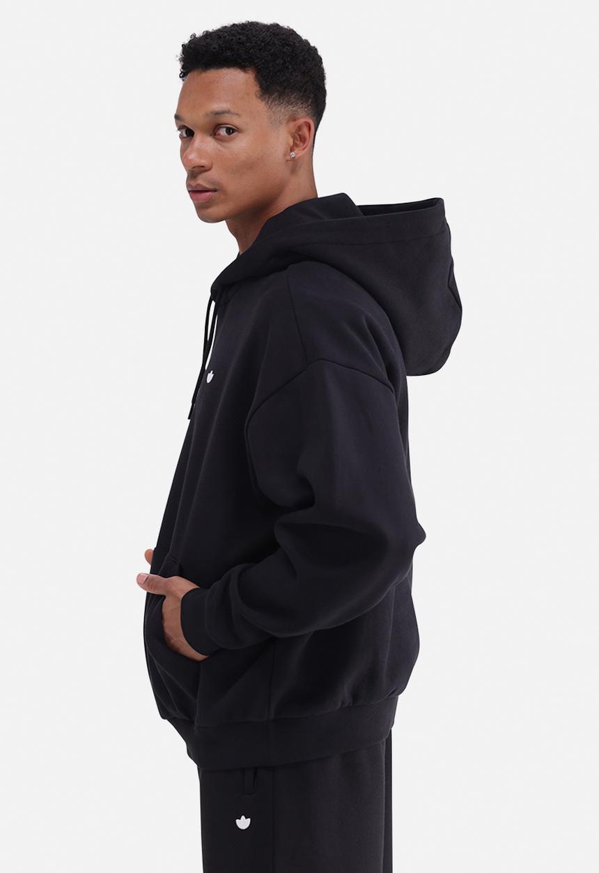 adidas Originals - Trefoil Essentials Hoodie French Terry - Black