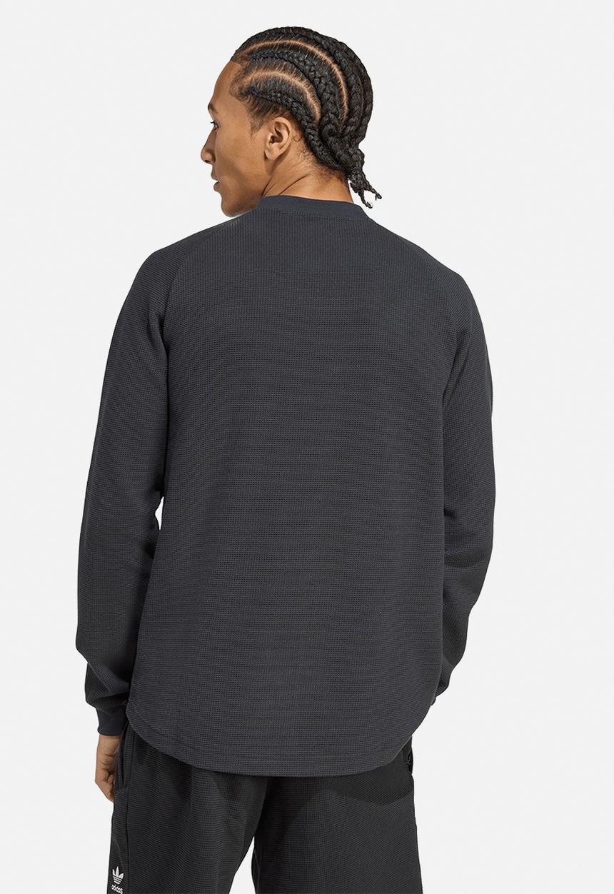 adidas Originals - Trefoil Essentials  Long Sleeve Tee - Black
