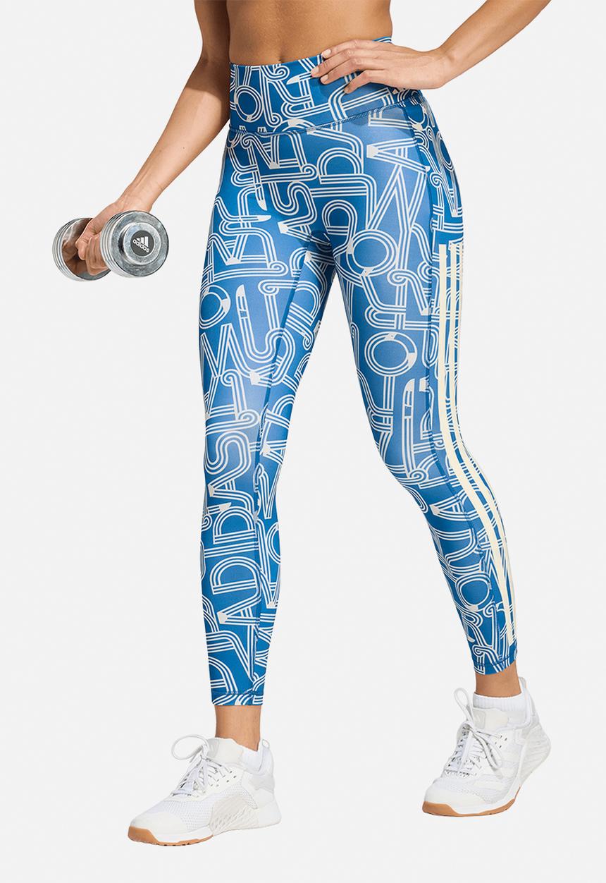 adidas Performance - Farm Leggings - Blue