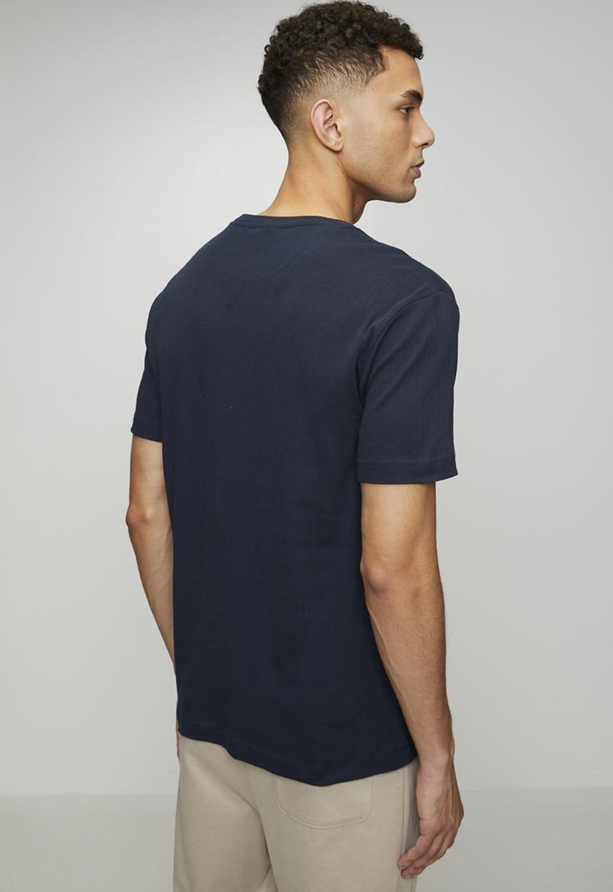 POLO - Khethiwe Sport Ss Rib Tee - Navy