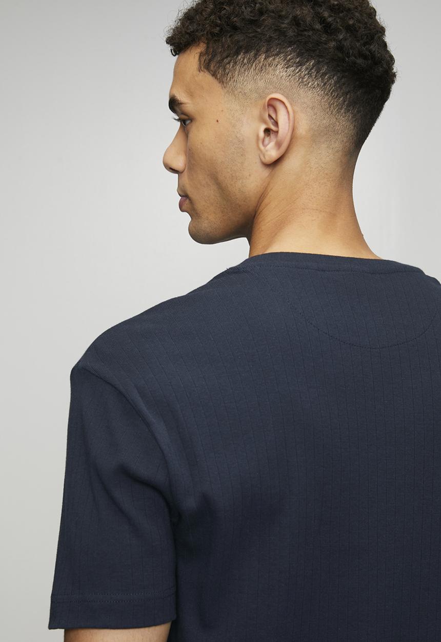POLO - Khethiwe Sport Ss Rib Tee - Navy