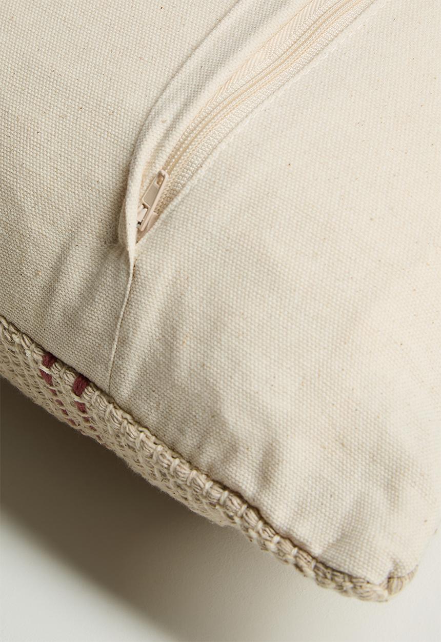 Sixth Floor - Zara Woven Cushion Cover - Check