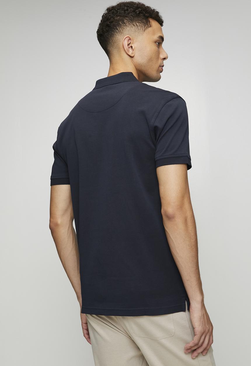 POLO - Kenneth Sport Ss Heat Sealed Golfer - Navy