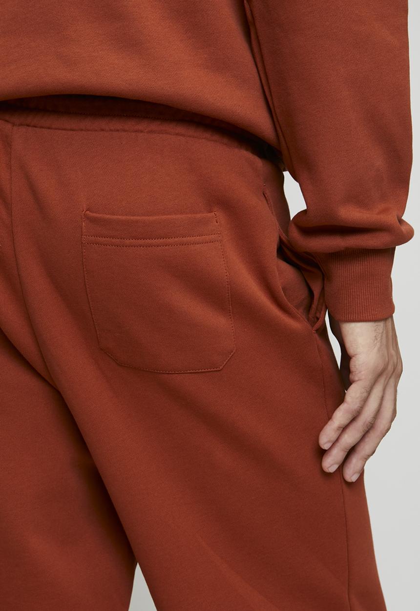 POLO - Aakil Essential Fleece Jogger - Rust