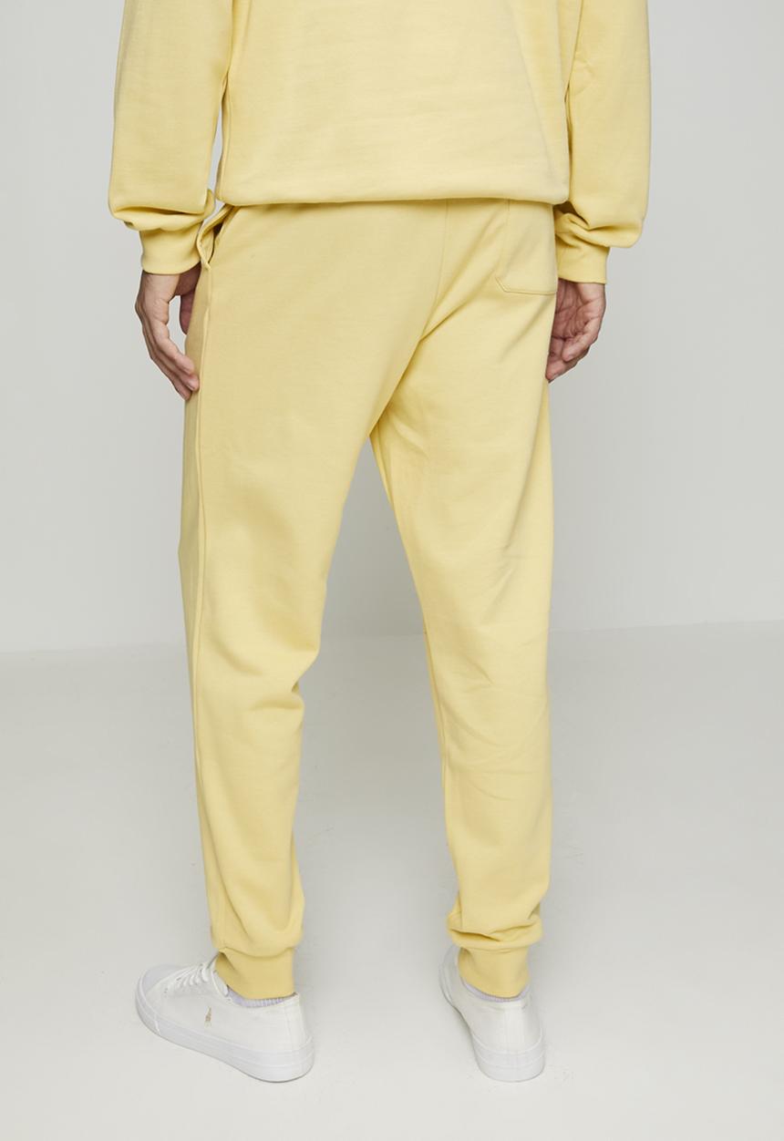 POLO - Aakil Essential Fleece Jogger - Yellow