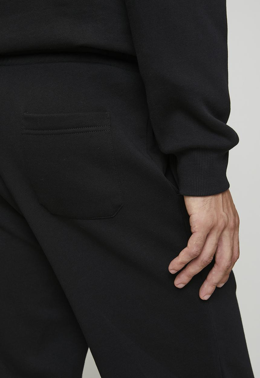POLO - Aakil Essential Fleece Jogger - Black