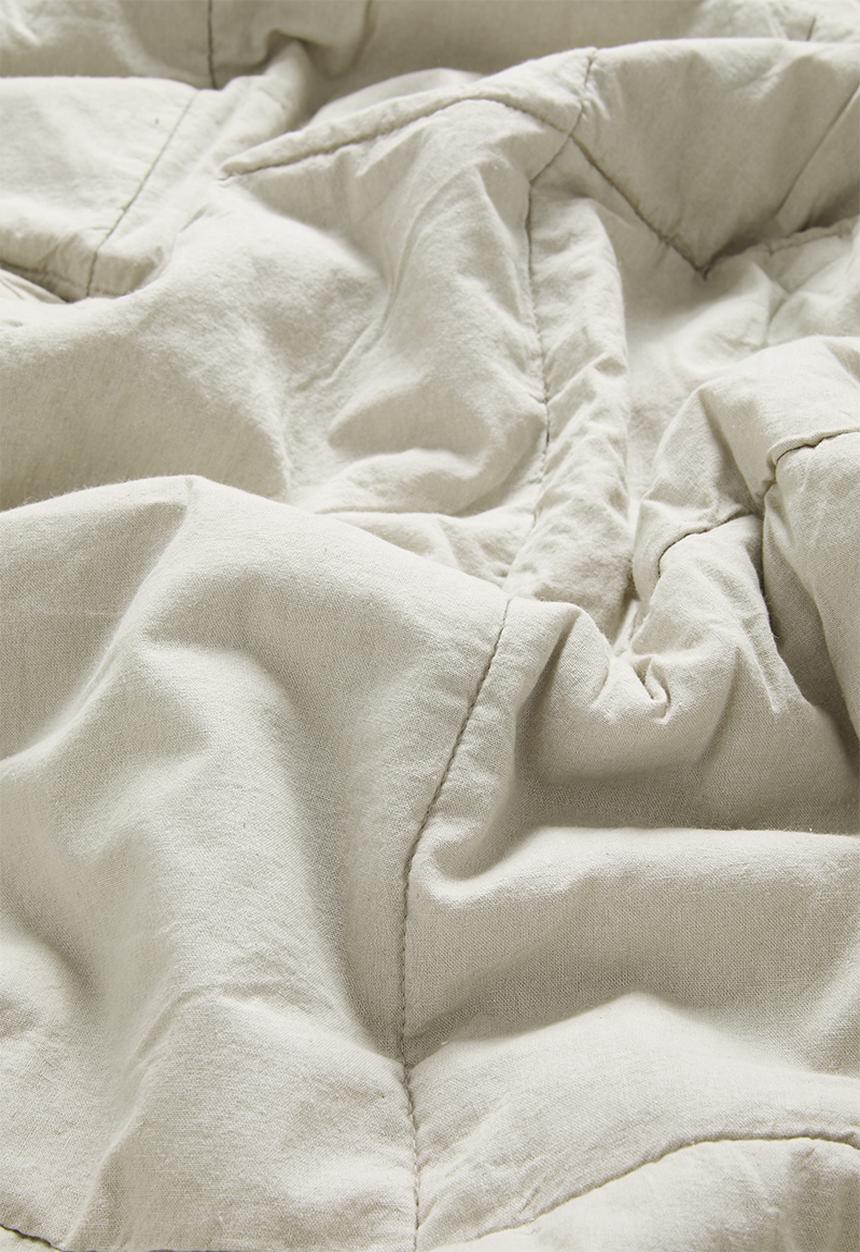 Sixth Floor - Cotton Stone Washed Quilt Natural