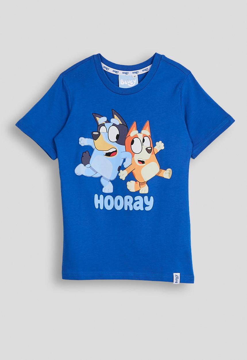 Pop Candy - Bluey and Bingo tee - blue