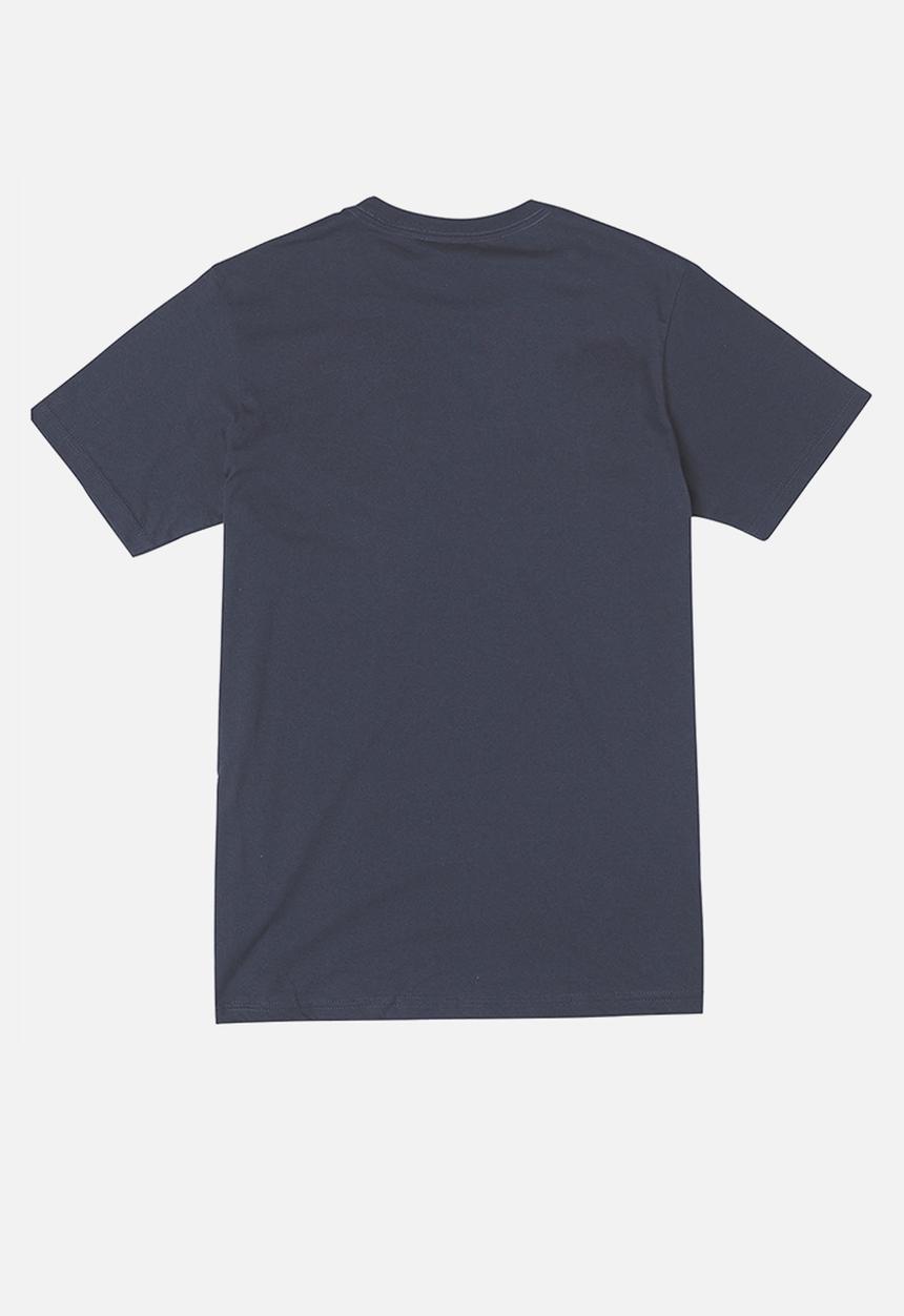 RVCA - Big Rvca Short sleeve Tee - Navy Gold Logo