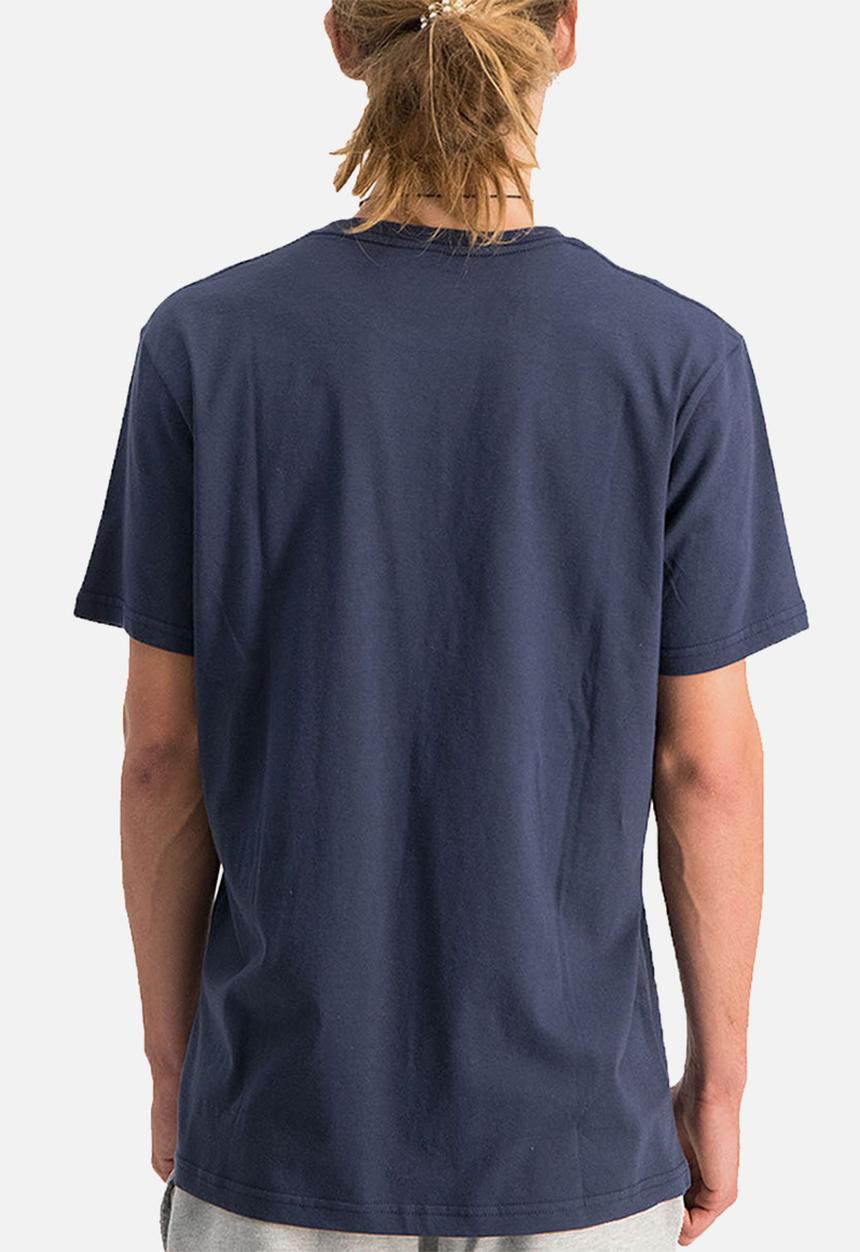 RVCA - Big Rvca Short sleeve Tee - Navy Gold Logo