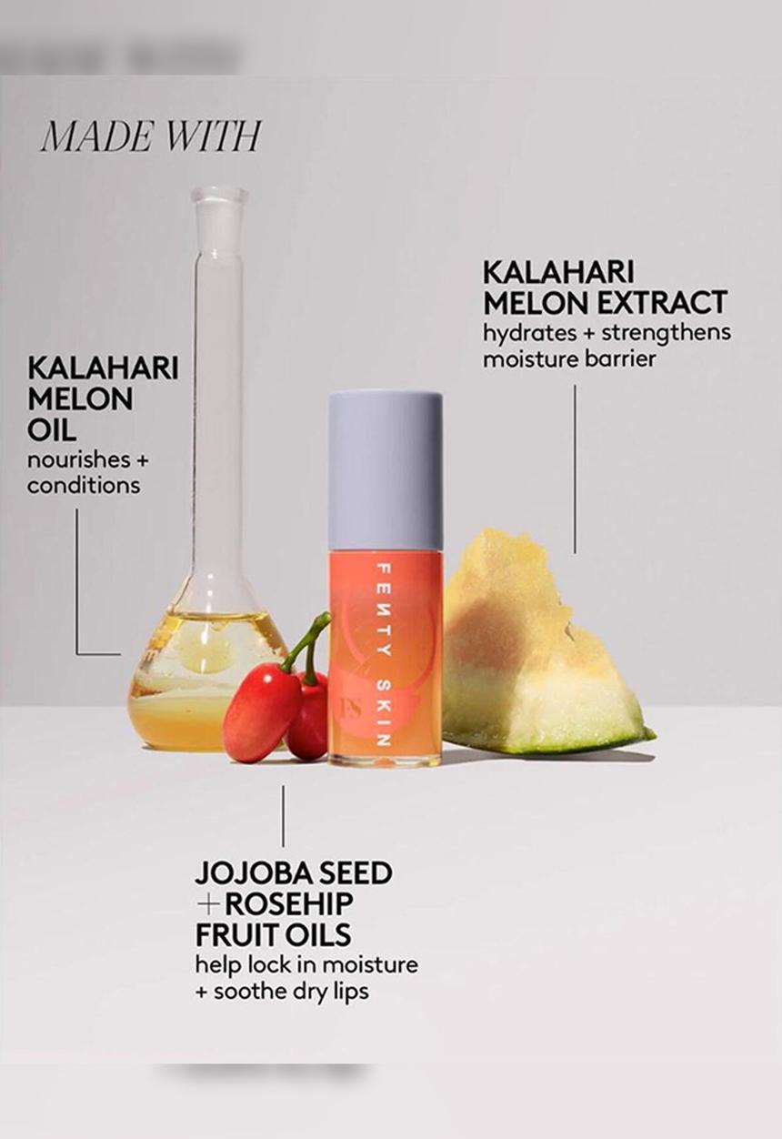 Fenty Beauty - Treatz Hydrating + Strengthening Lip Oil - Melon