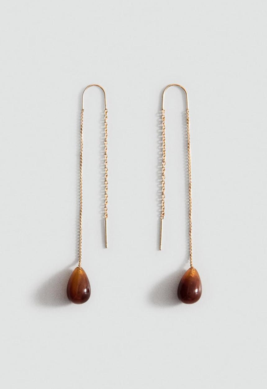 MANGO - Frida earrings - gold