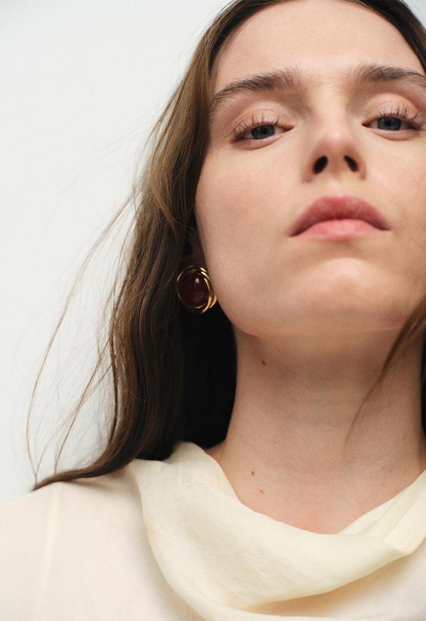 MANGO - Fermina earrings - gold