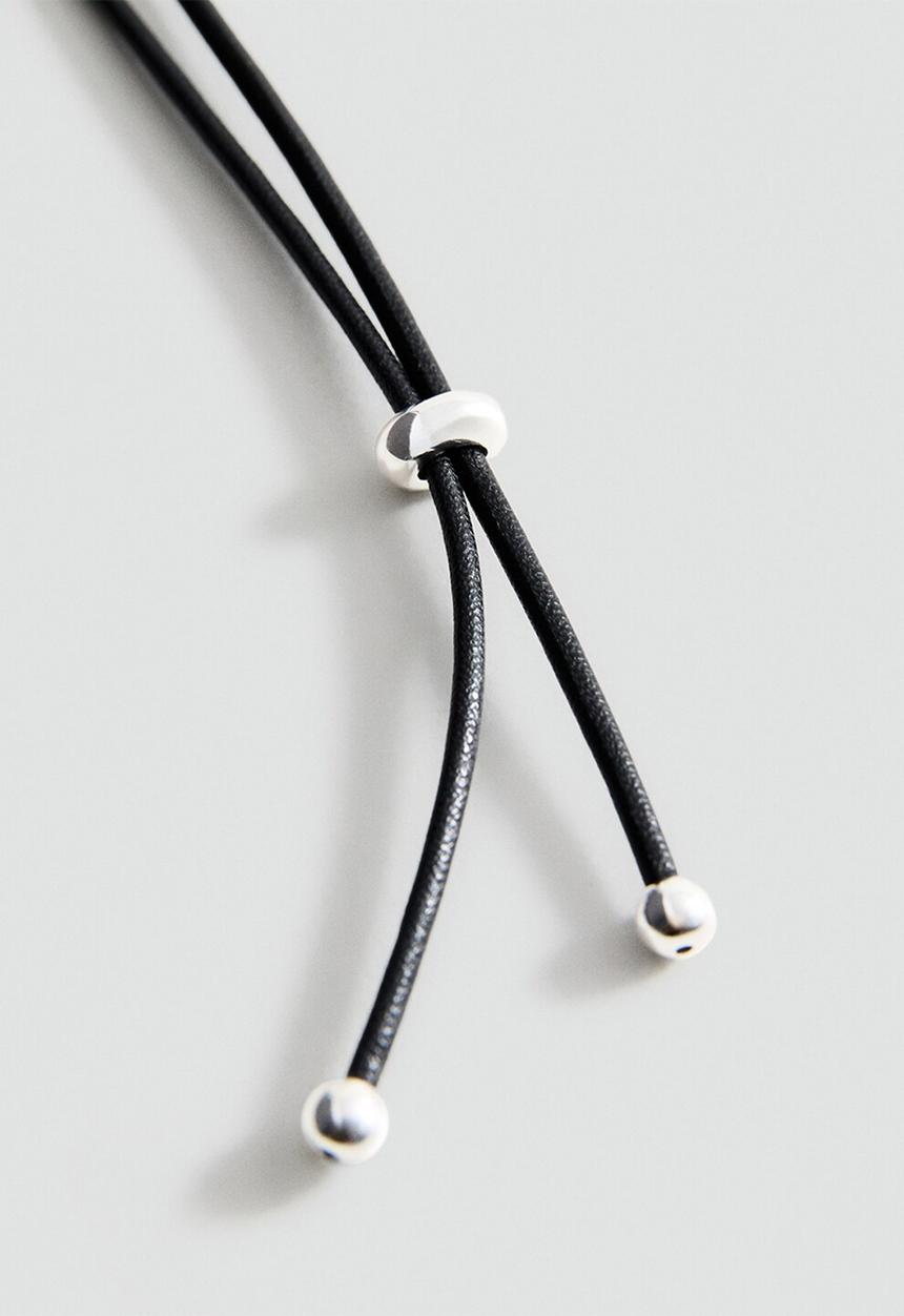 MANGO - Fabian necklace - silver