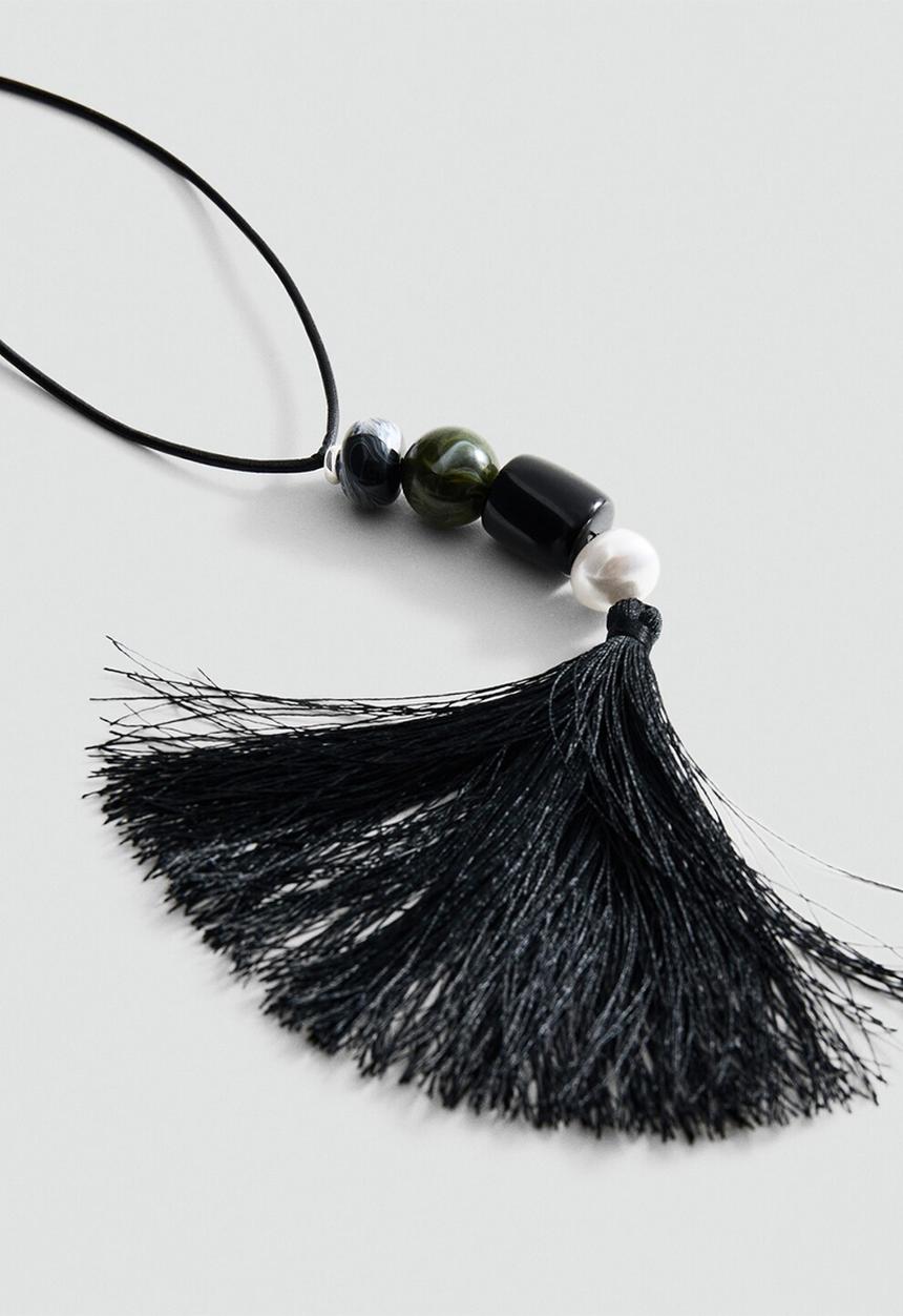 MANGO - Fabian necklace - silver
