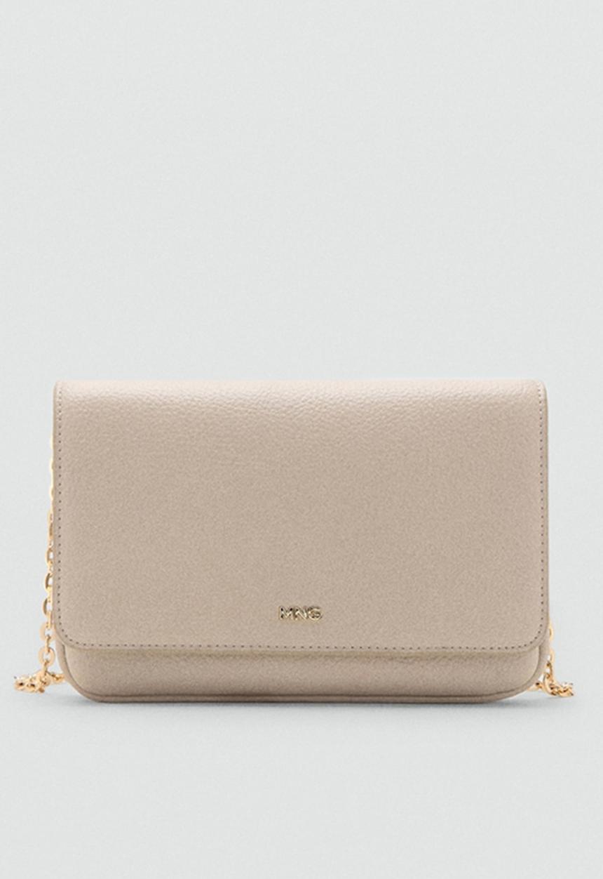 MANGO - Corina crossbody bag - natural