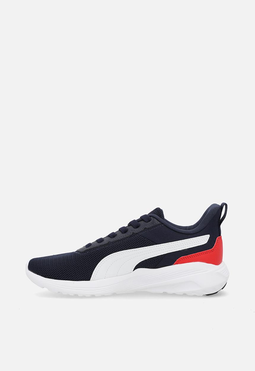 PUMA - Anzarun 2 Lite Sliptech Jr - Puma Navy-Puma White-For All Time Red