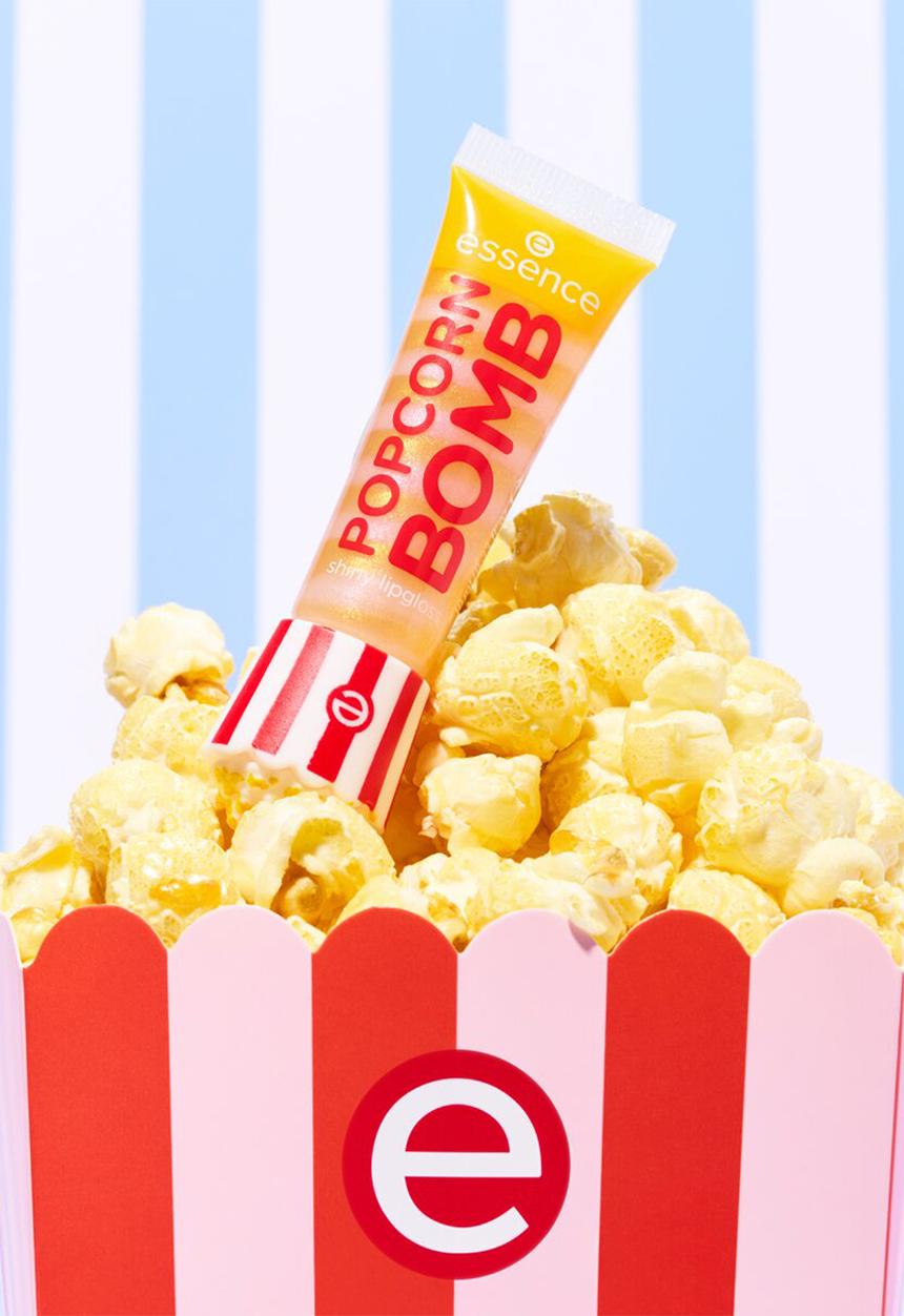 essence - Popcorn Bomb Shiny Lipgloss - 01 Sweet Or Salty?