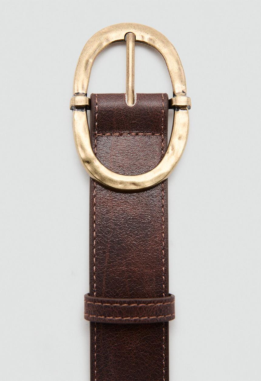 MANGO - Belt Juliette - Brown