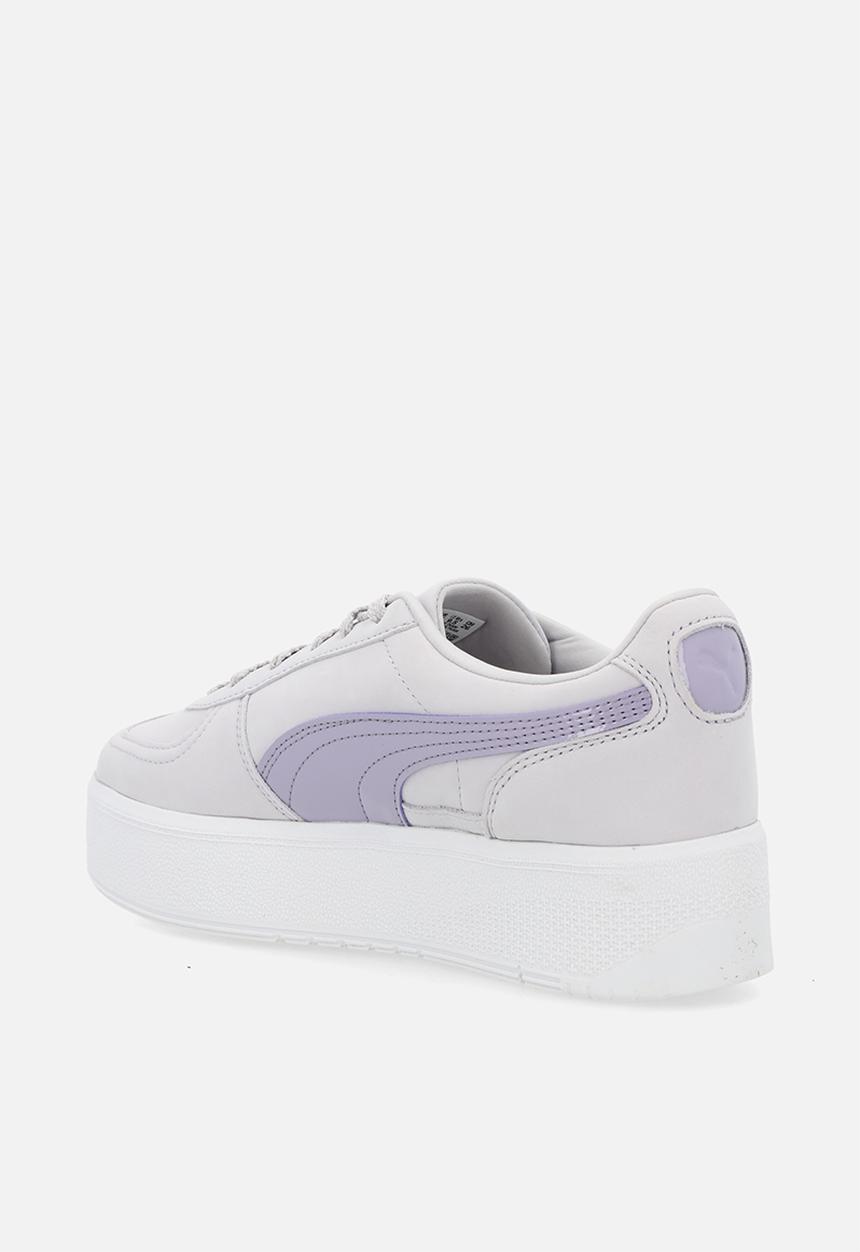 PUMA - Palermo Elevata Glossy Wns - Lavender Pop-PUMA White