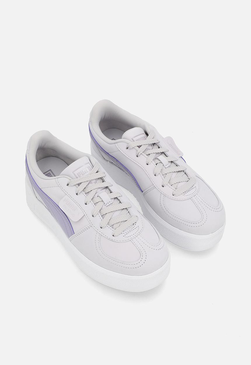 PUMA - Palermo Elevata Glossy Wns - Lavender Pop-PUMA White