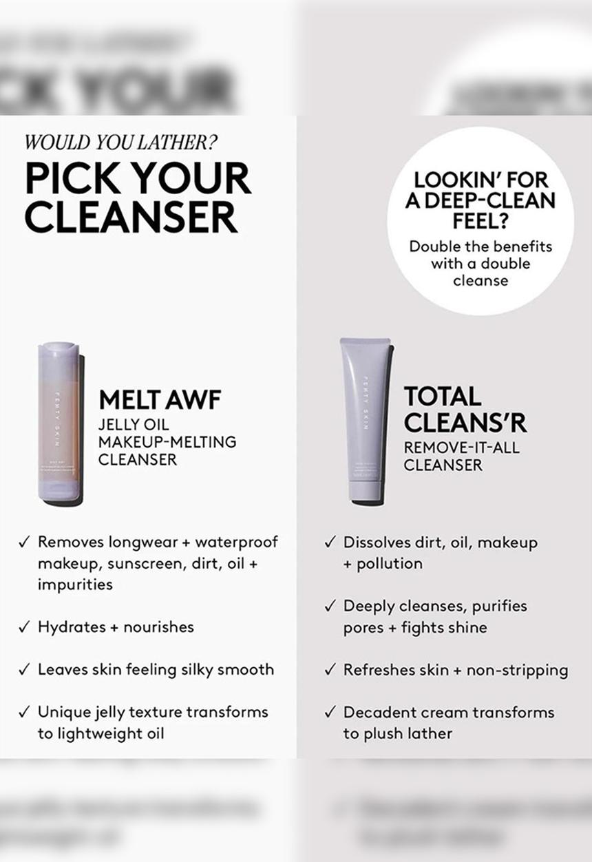 Fenty Beauty - Total Cleans'r Remove-it-all Mini