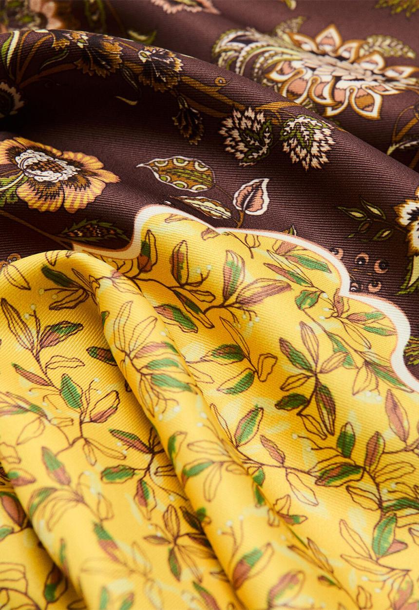 MANGO - Fiona neckerchief - light yellow
