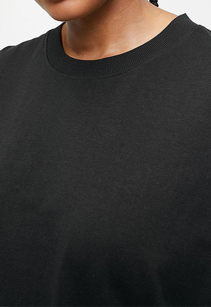 Cotton On - Plus Long Sleeve Crew - Black