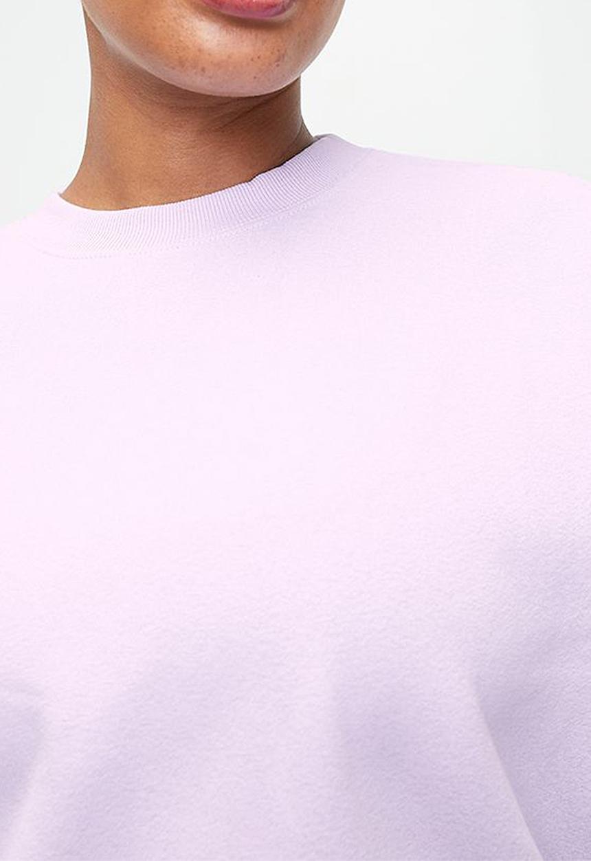 Cotton On - Plus Plush Crew Sweatshirt - Pastel Lilac