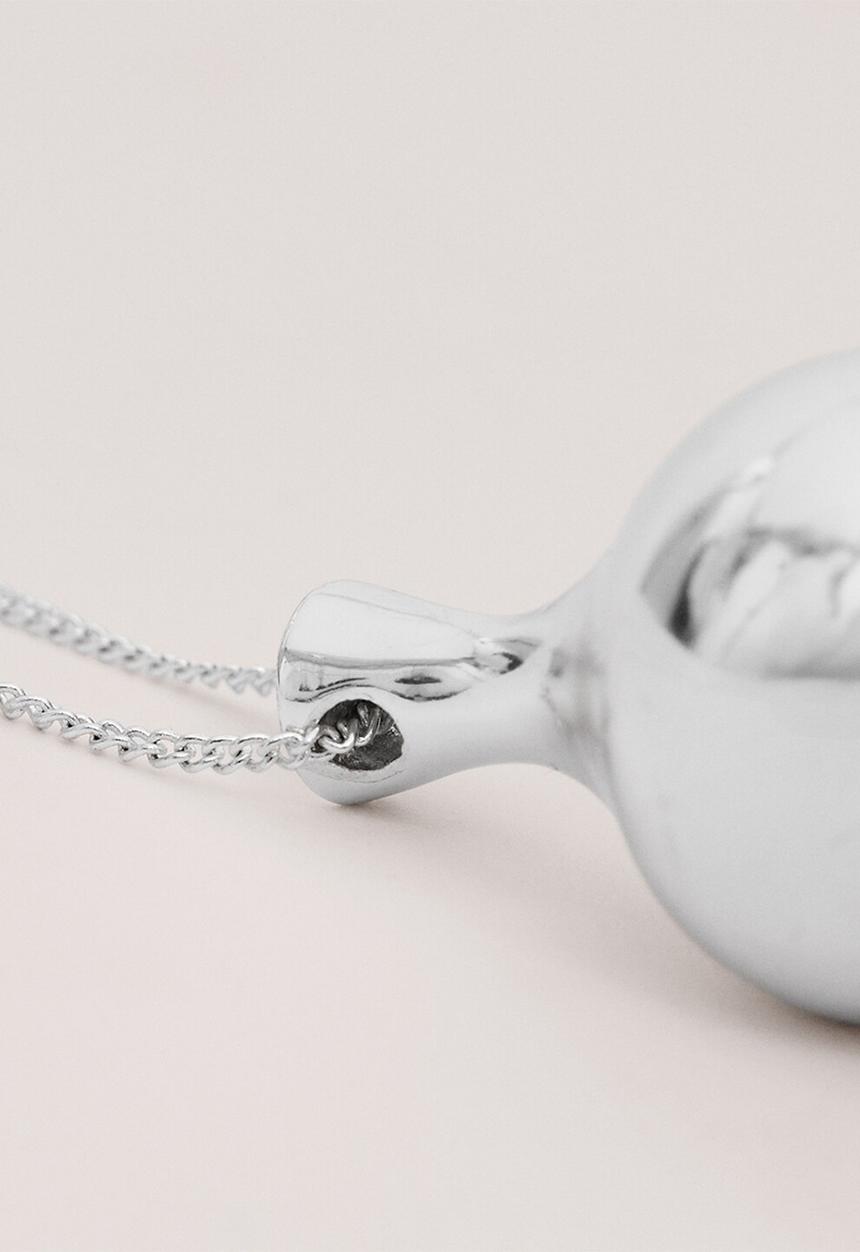 MANGO - Bold necklace - silver