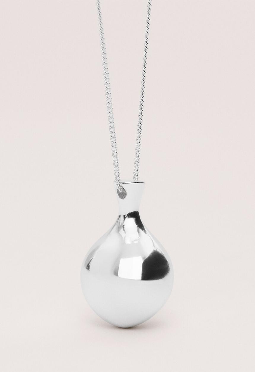 MANGO - Bold necklace - silver
