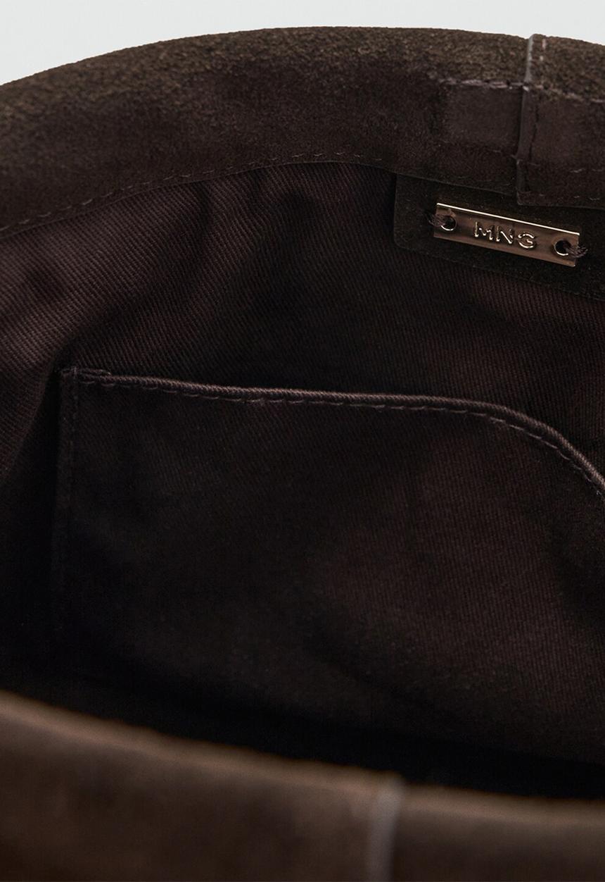 MANGO - Paulo handbag - dark brown