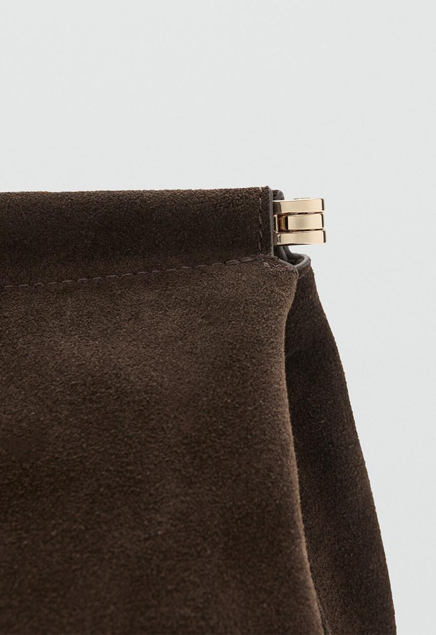 MANGO - Paulo handbag - dark brown