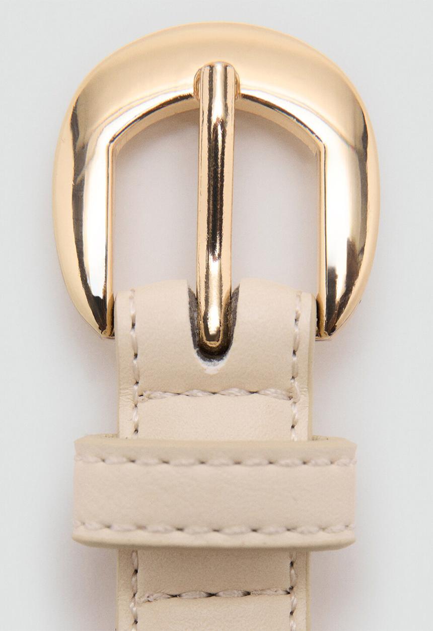 MANGO - Belt Nicola - Light Beige