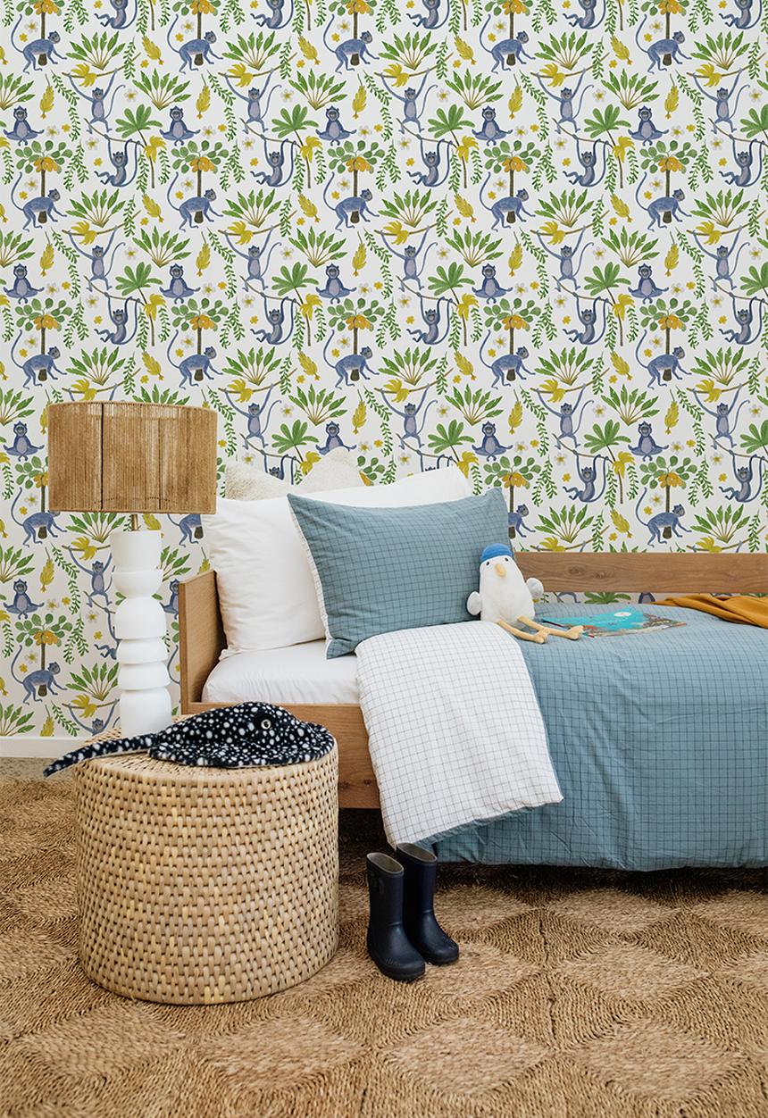 Phlo Studio - Ocean Washed Cotton Duvet Set - Blue