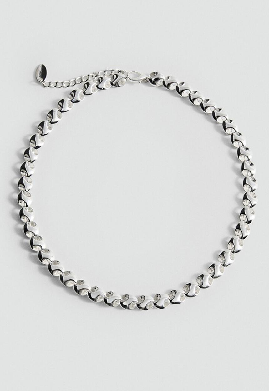 MANGO - Eddie necklace - silver