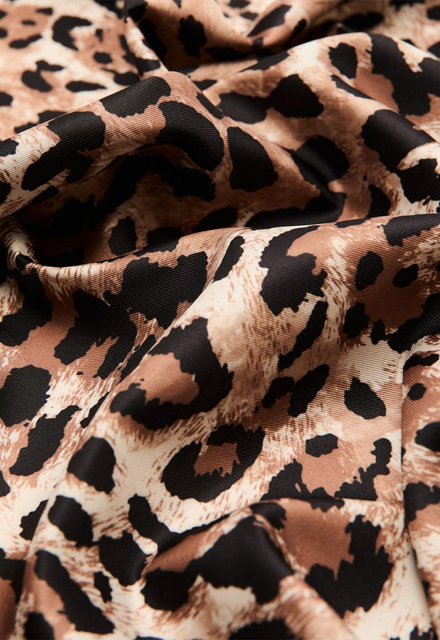 MANGO - Leona neckerchief - brown