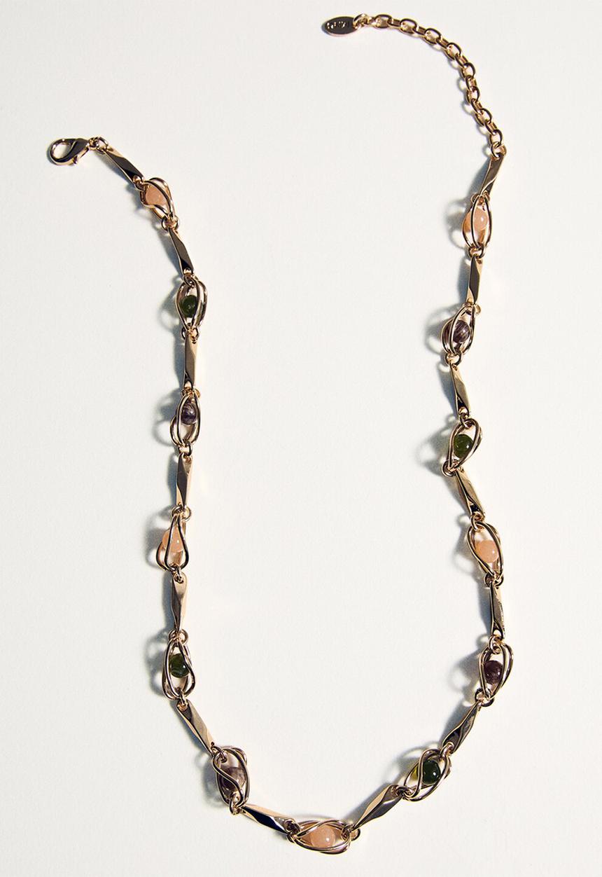 MANGO - Finna necklace - gold