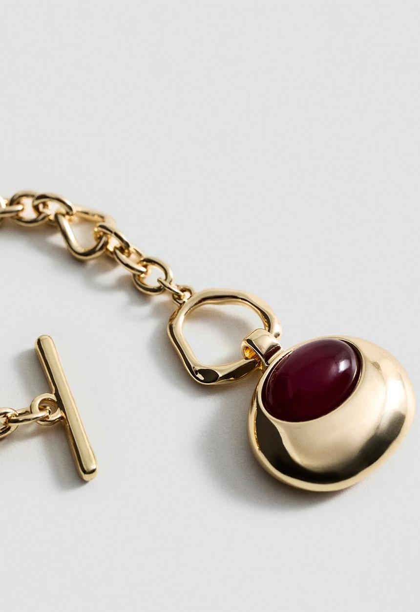 MANGO - Eleonora necklace - gold