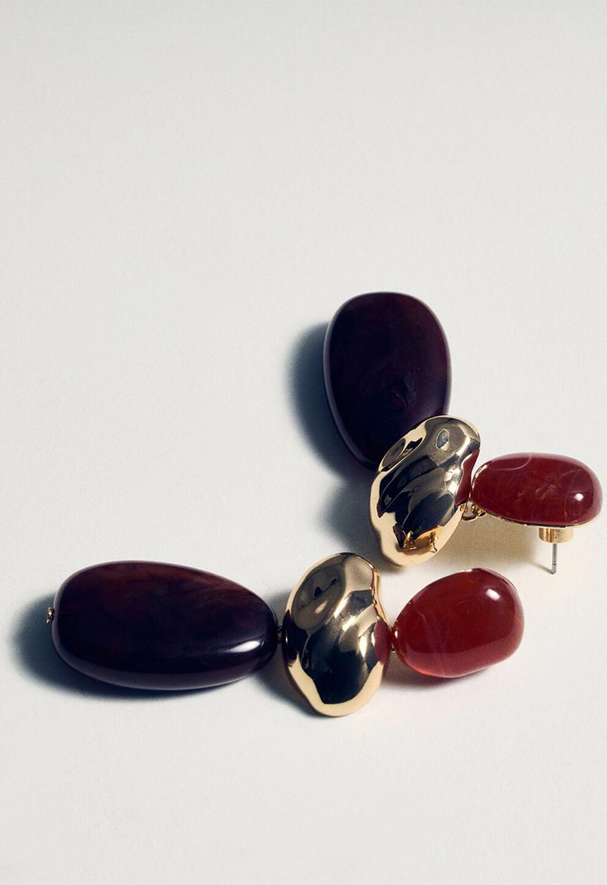 MANGO - Estrella earrings - gold