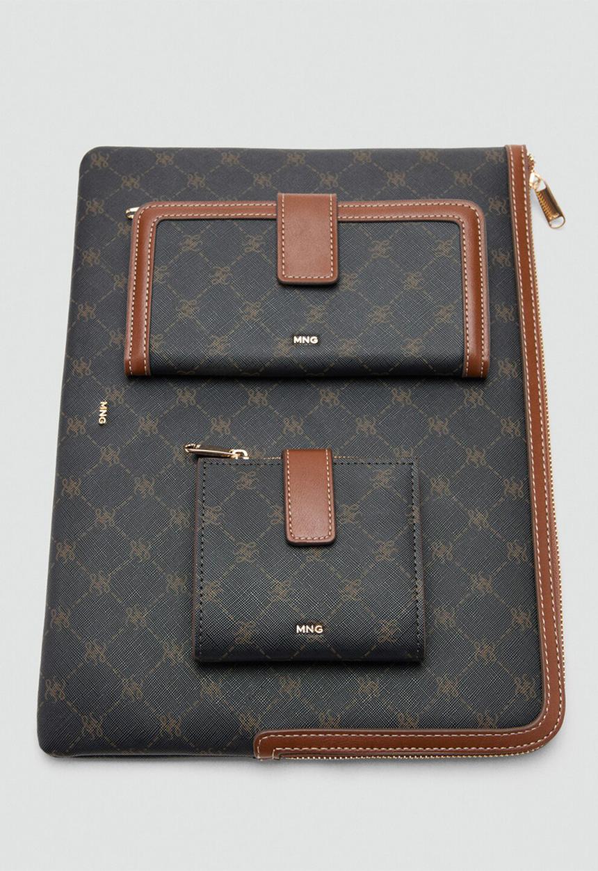 MANGO - Deniz wallet - brown
