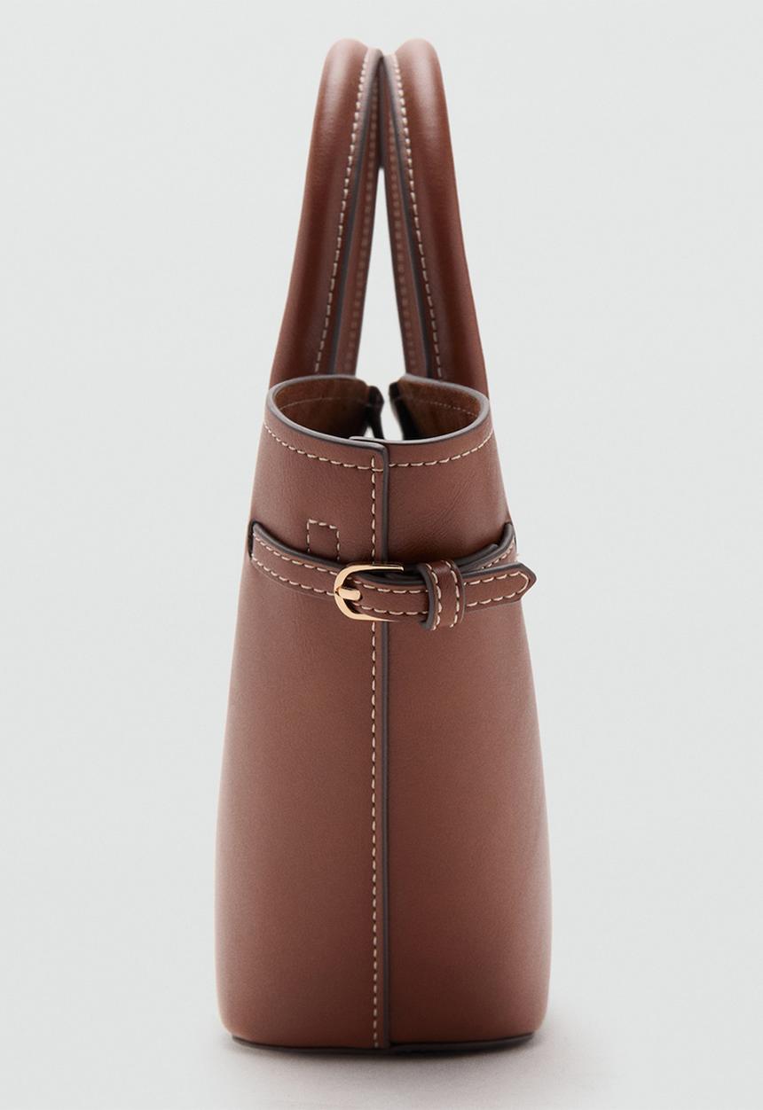 MANGO - Capi crossbody bag - medium brown