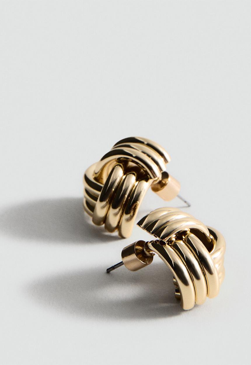 MANGO - Lisa earrings - gold