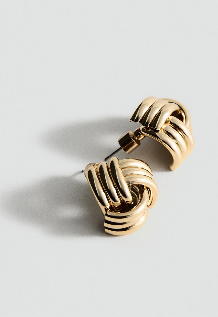 MANGO - Lisa earrings - gold
