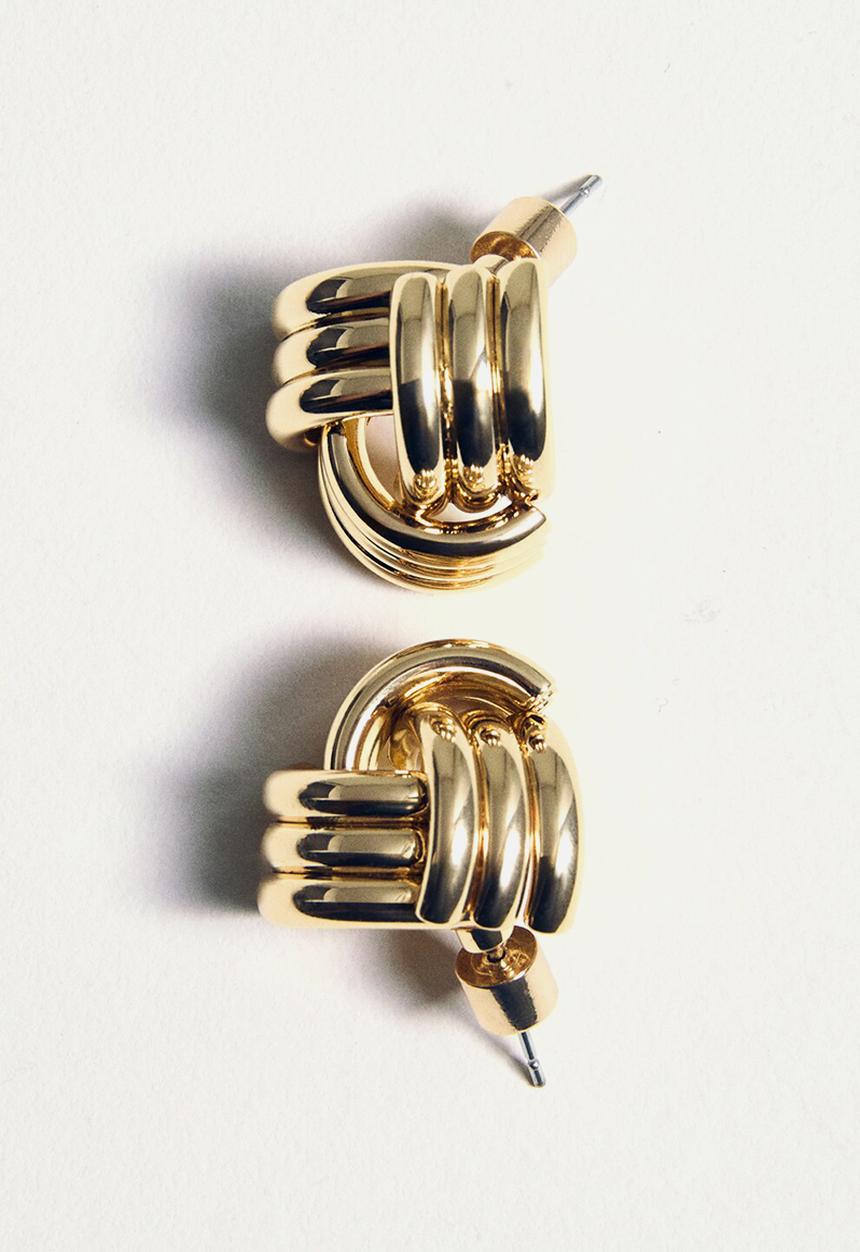MANGO - Lisa earrings - gold