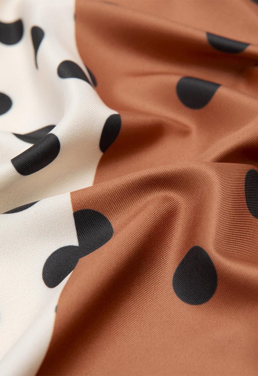 MANGO - Luna Neck Scarf - Light Beige