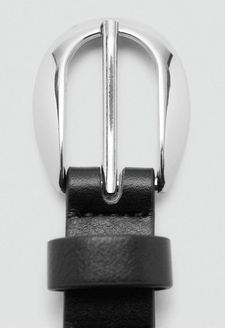 MANGO - Eyes belt - black
