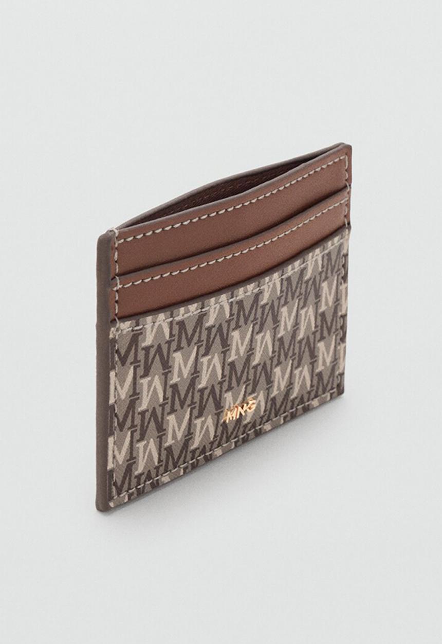MANGO - Mch Burgos2  Card Holder - Medium Brown