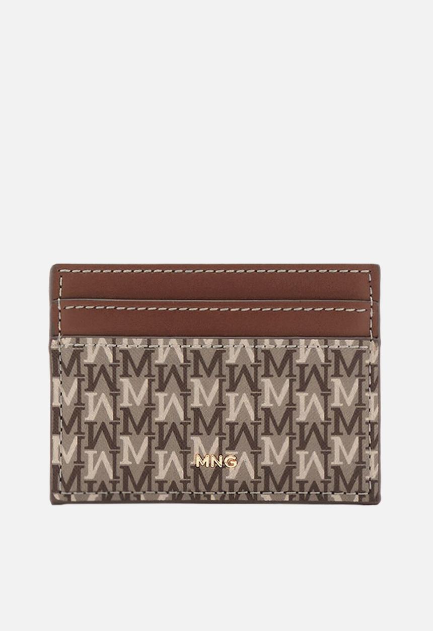 MANGO - Mch Burgos2  Card Holder - Medium Brown